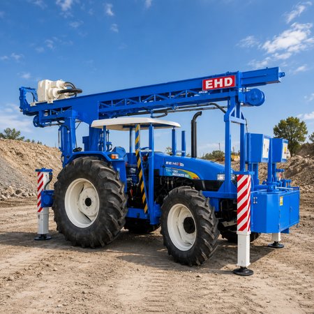 EHD TRACTOR MOUNTING RIG